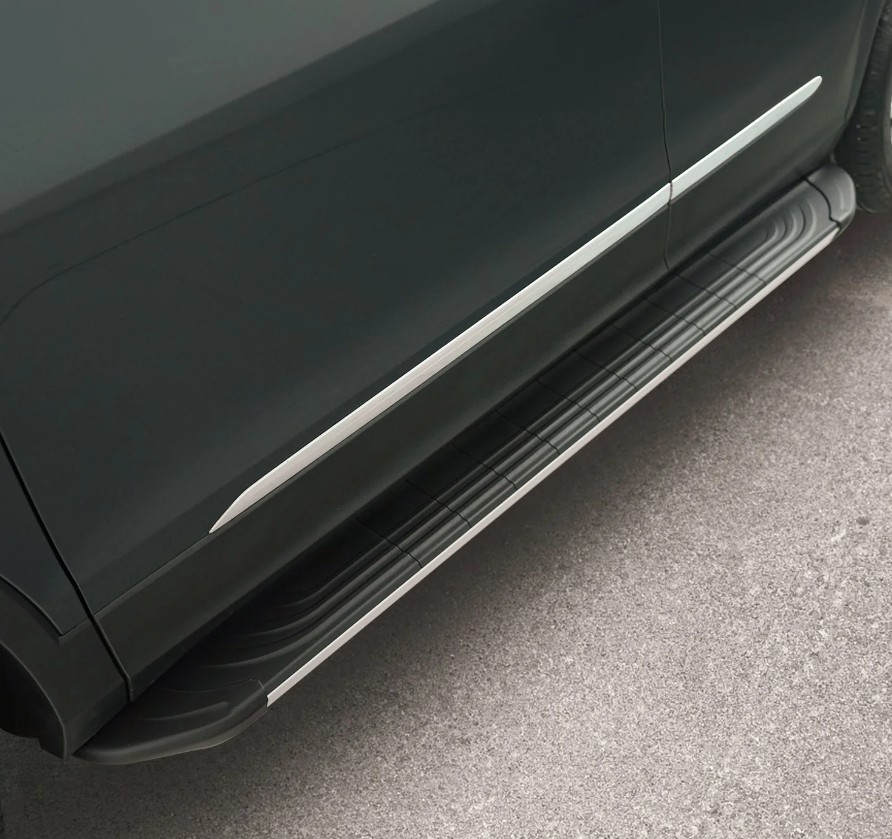 Treeplanken voor Volkswagen Transporter T4 90-03 zwart