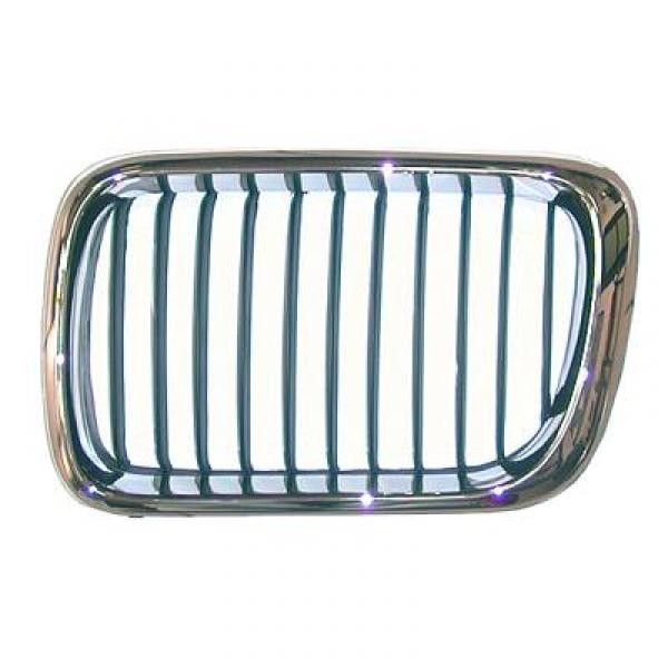 Grill links BMW E36 96-99 met ChroomLIJST