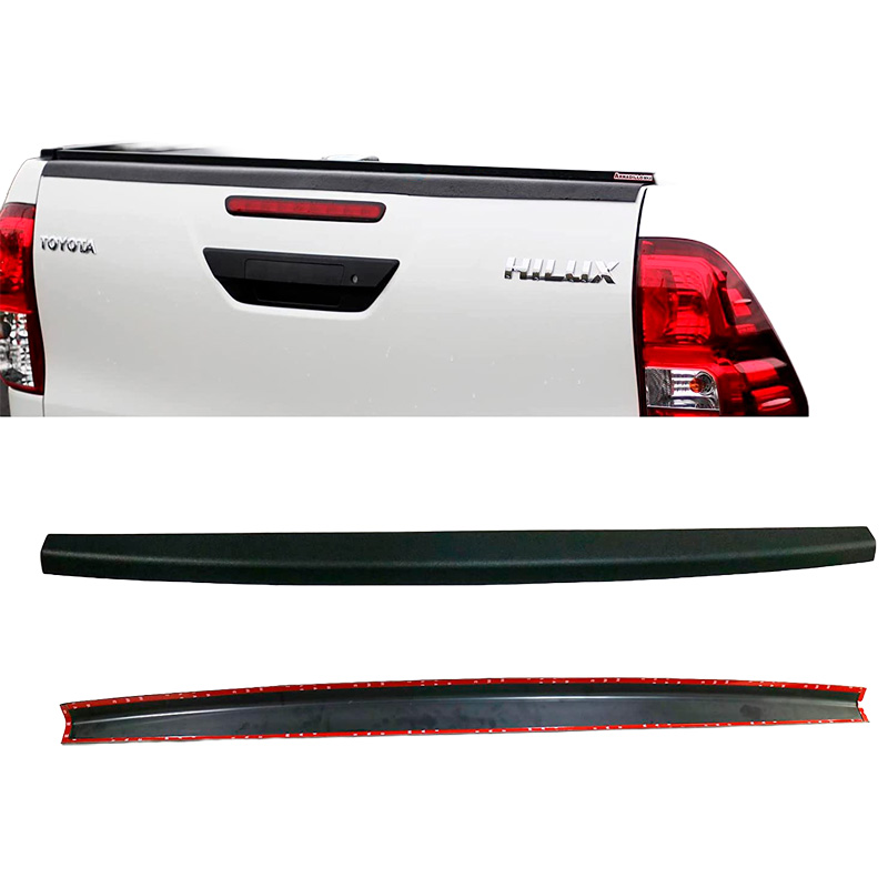 Baguette de hayon sur mesure pour Toyota Hilux 2015-2020 - Noir mat