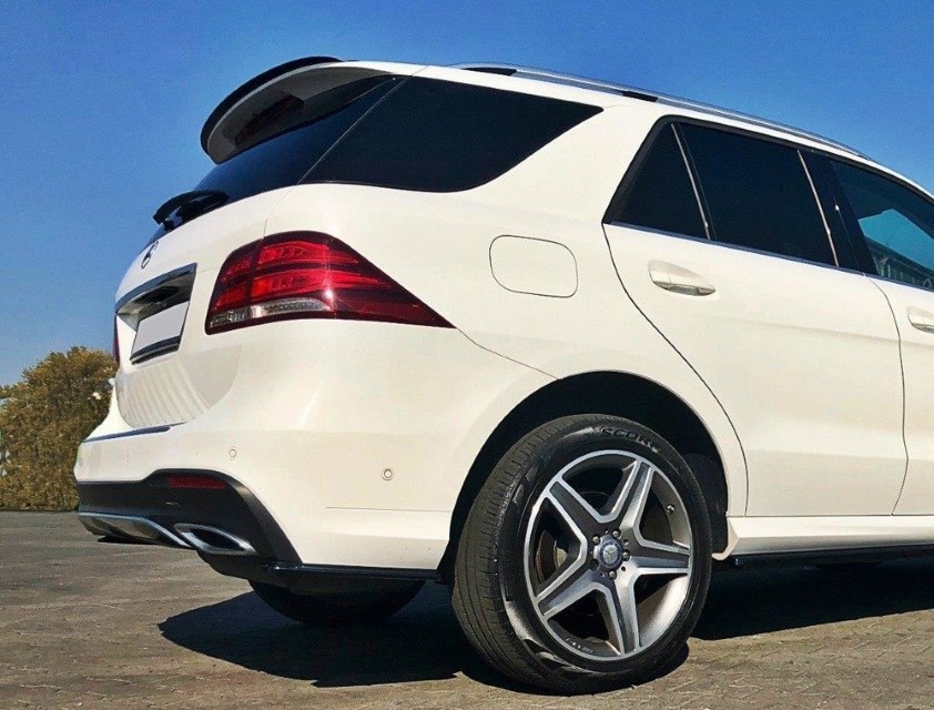 Spoiler cap Mercedes GLE W166 AMG-Line Maxton Design glans zwart