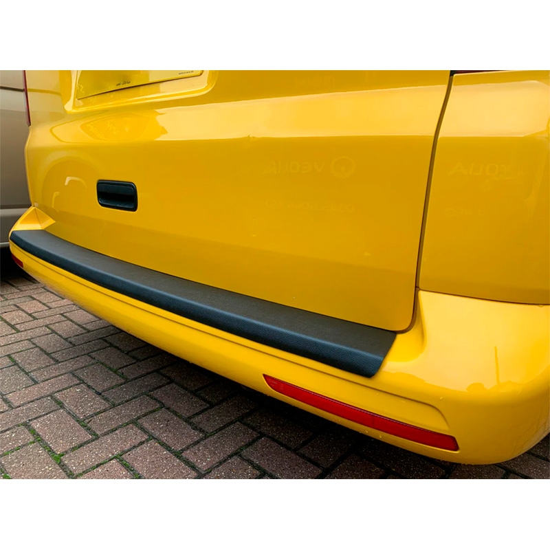 Protection de seuil arrière sur mesure pour Volkswagen Transporter T5 2003-2009 - Noir mat