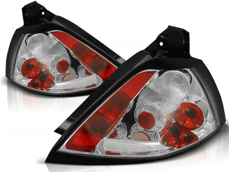 Feux arriere Renault Megane 03-.. 3/5 door chrome