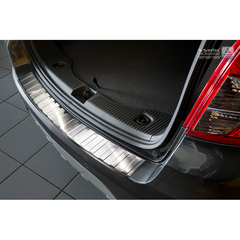Protection de seuil arrière inox sur mesure pour Opel Mokka 2012-2017 excl. Mokka X