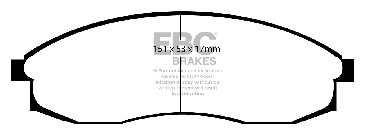 EBC Brakes ALFA ROMEO Giulia (101) 1.6 Sprint Speciale 62-66 Rem