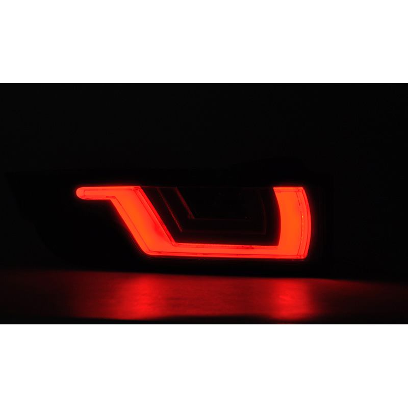 Set de Feux Arrière LED sur mesure pour Range Rover Evoque 3/5-portes 2012-2018 - Fumée - incl. Feux Dynamiques