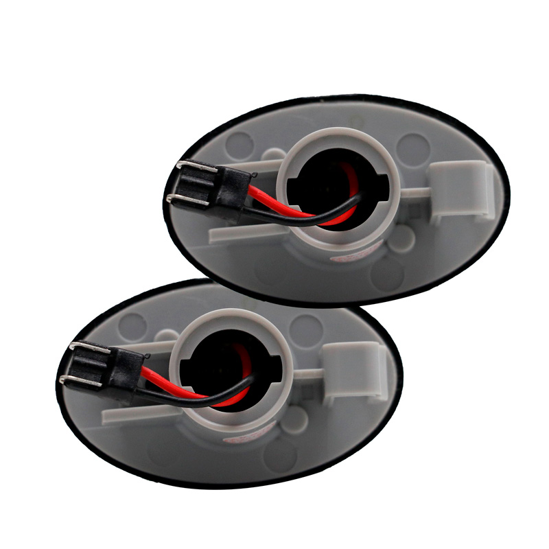 Set de Clignotants Latéraux LED sur mesure pour Mercedes Classe-A W168 / Vito W639 / Vito W447 / Citan W415 - Fumée - incl. Feux Dynamiques