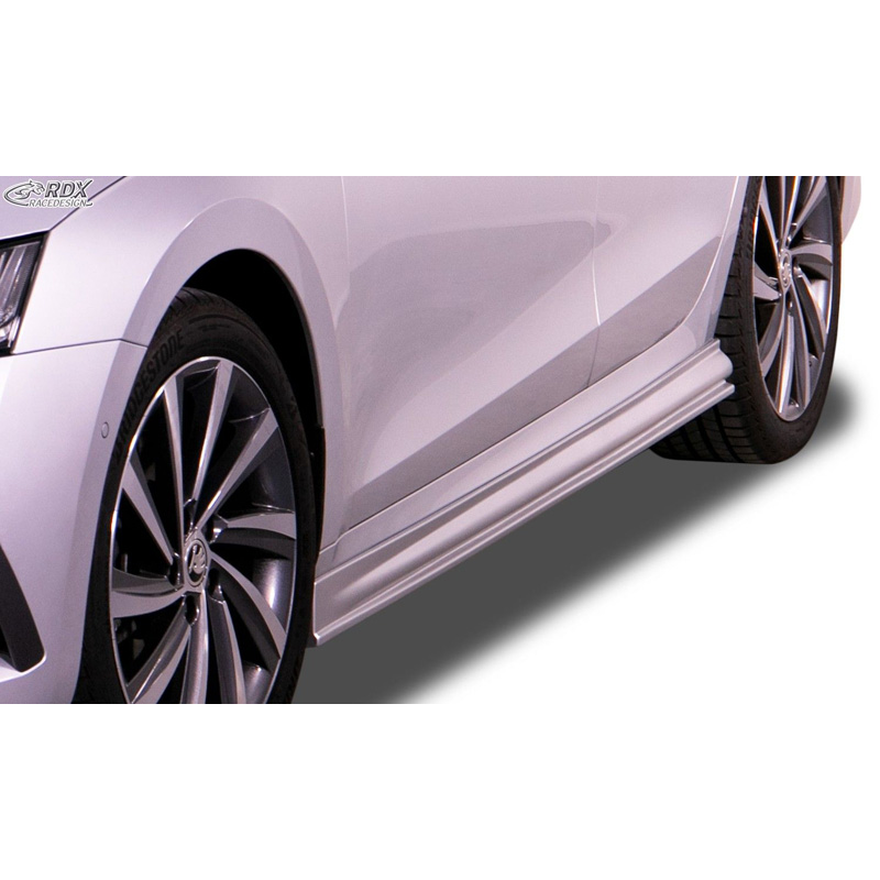 Jupes latérales sur mesure pour Skoda Octavia HB/Kombi IV 2020- 'Edition' (ABS)