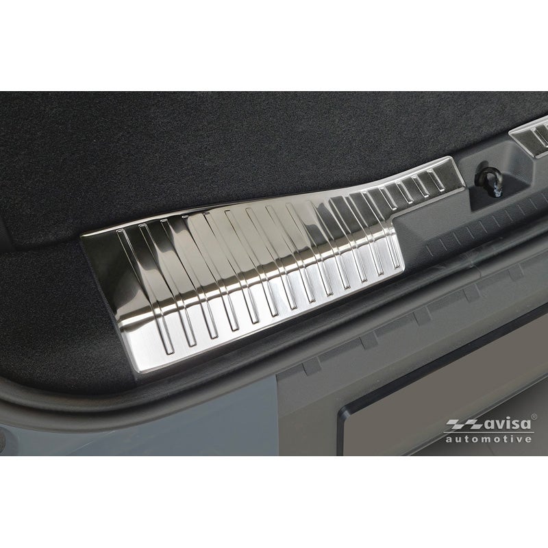 Avisa Protection de Seuil de Coffre Acier Inox sur mesure pour Opel Grandland II 2024- - Argent - 2-pièces