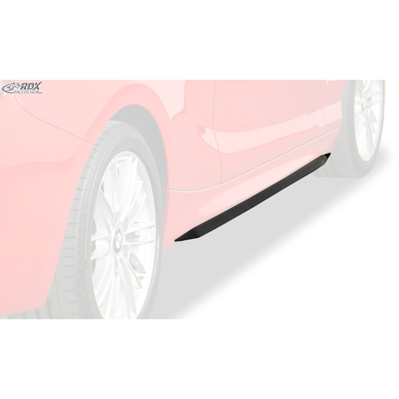 Jupes latérales 'Slim' sur mesure pour BMW Série 2 F22/F23 Coupe/Cabrio 2013- incl. M-Sport (ABS noir luisant)