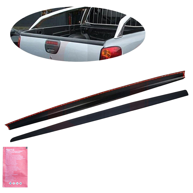 Baguette de hayon sur mesure pour Mitsubishi L200 Triton 4 2007-2014 - Noir mat