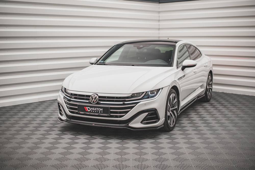 Voorspoiler V.3 Volkswagen Arteon Maxton Glans Zwart