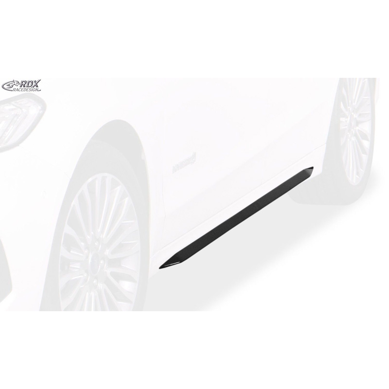Jupes latérales sur mesure pour Ford Mondeo V 2014- 'Slim' (ABS)