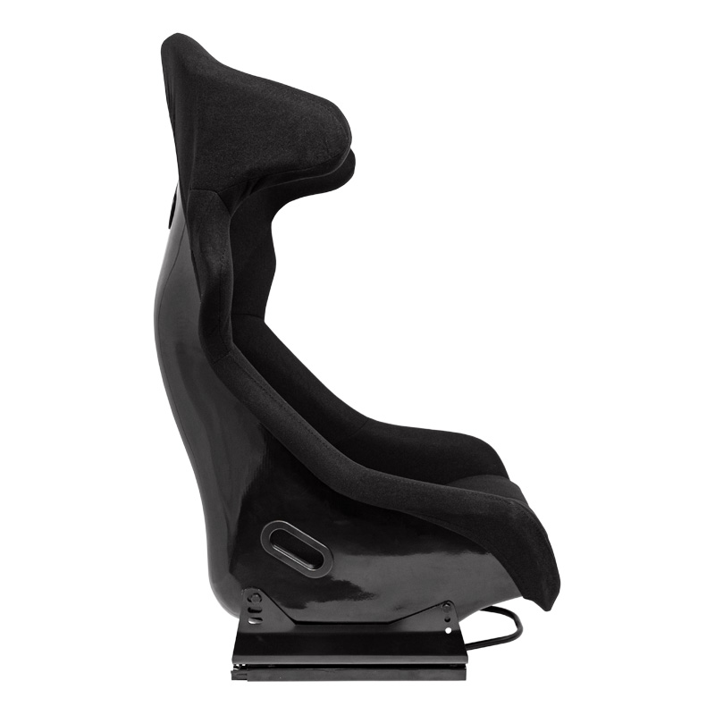 Siège baquet 'FS' - Noir - Dossier fixe en polyester - incl. glissières