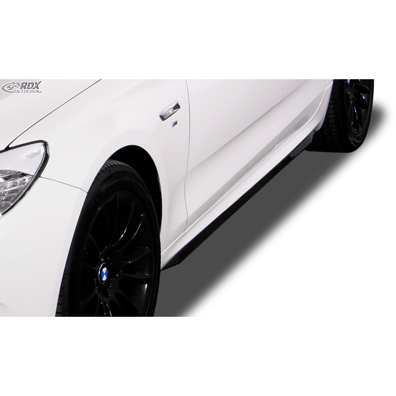Jupes latérales 'Slim' sur mesure pour BMW Série 5 F07 GT 2009- (ABS noir luisant)