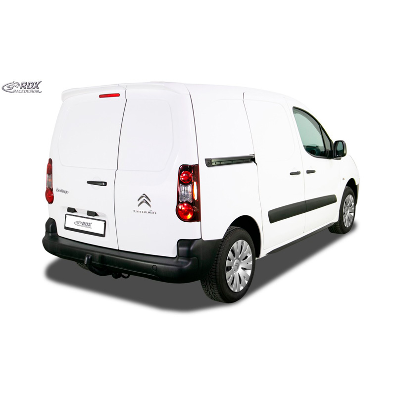 Becquet de toit sur mesure pour Citroën Berlingo & Peugeot Partner/Rifter & Opel Combo & Toyota ProAce City/ProAce City Verso 2008- (avec 2 portes arrières) (PUR-IHS)