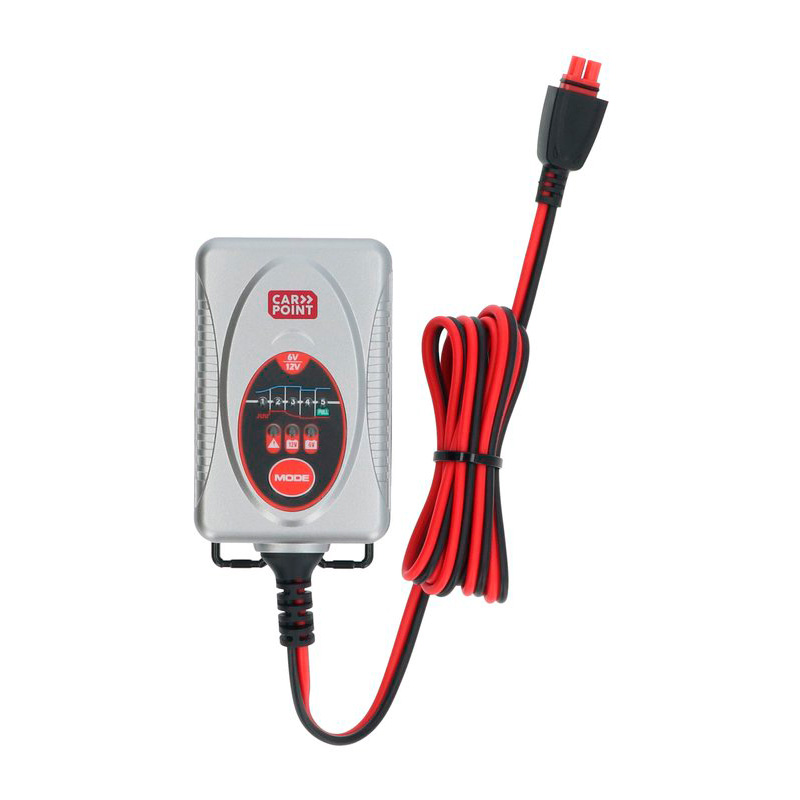 Chargeur de batterie Carpoint BX-4M 6V/12V 1 Ampère