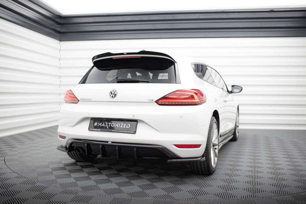 Spoiler Volkswagen Scirocco FL Maxton Glans Zwart