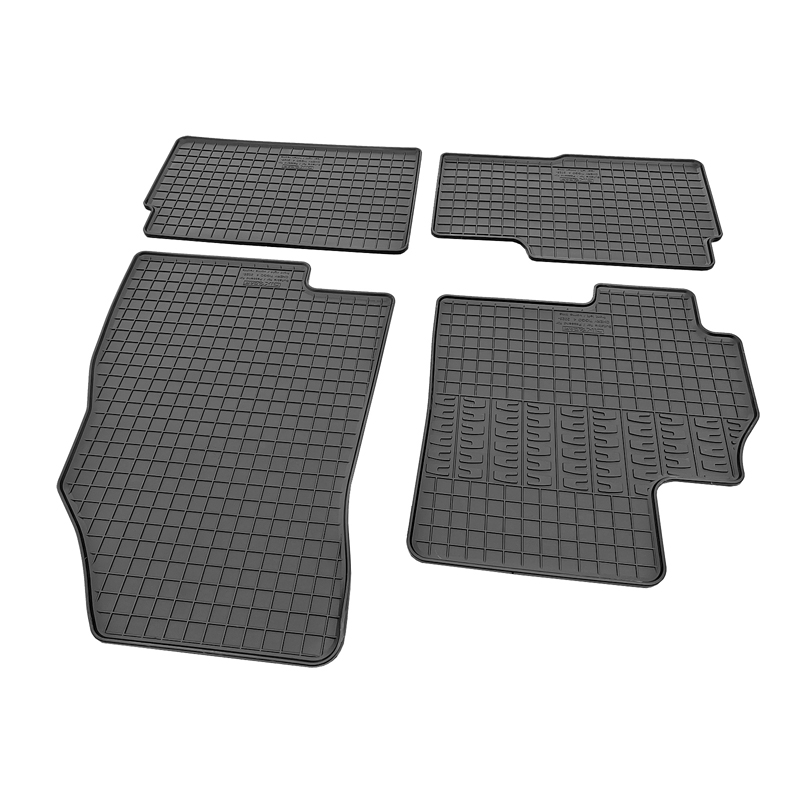 CIKCAR Set tapis de caoutchouc sur mesure pour Chery Tiggo 4 Hybrid 2025- (4-pièces + points de fixage)