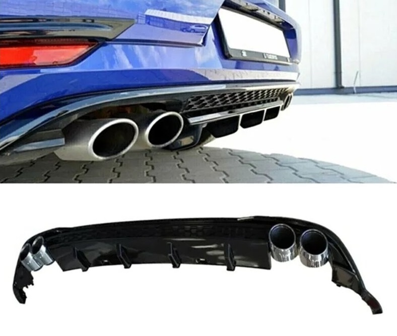 Diffuser VW Golf 7.5 R-Look 17-20 incl Sierstukken