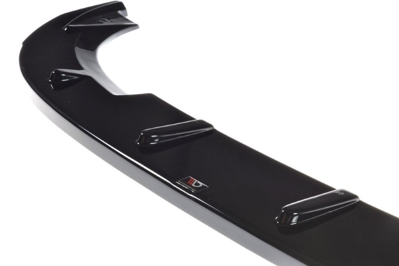 Voorspoiler Fiat 500 Abarth MK1 V.1 Glanzend Zwart