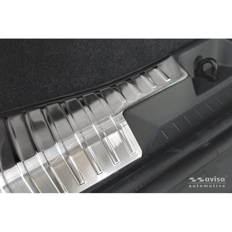 Avisa Protection de Seuil de Coffre Acier Inox sur mesure pour Opel Grandland II 2024- - Argent - 2-pièces