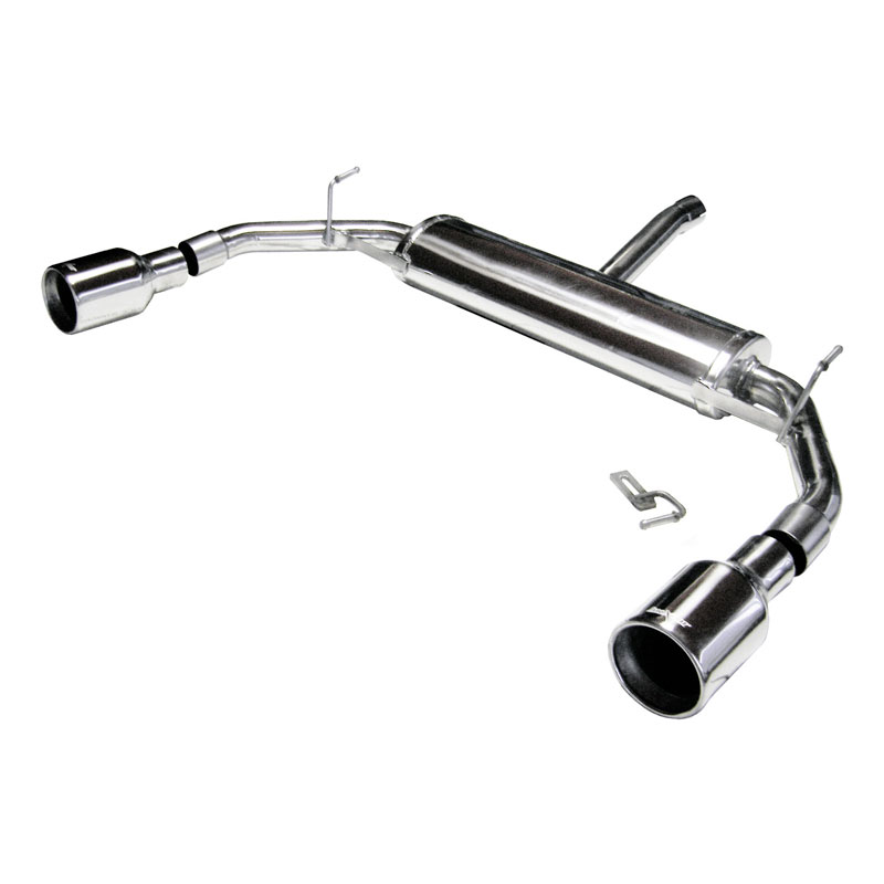 100% Inox Échappement Double sur mesure pour Alfa Romeo Giulietta 1750TB (235cv) 2010- Droite/Gauche 102mm