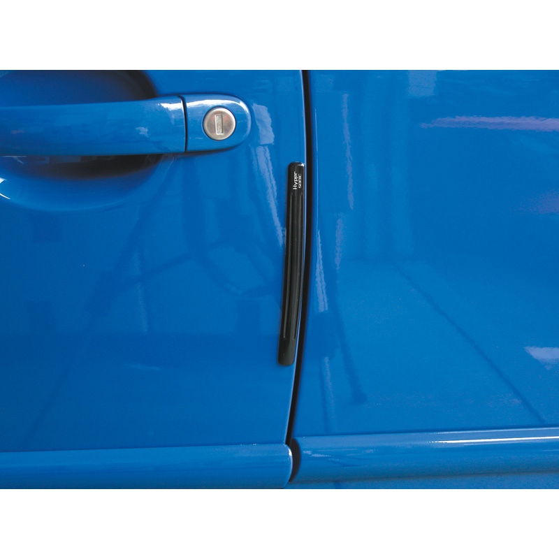 Jeu de bandes de protection de porte universelles 125x10mm - Auto-adhésif - Jeu de 4 pièces