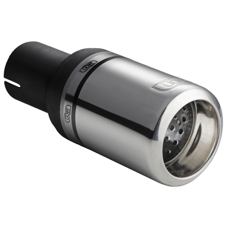 Ulter Sport Embout d'échappement - Ronde Ø80mm Big Rim - Longueur 200mm - Montage ->50mm - Inoxydable
