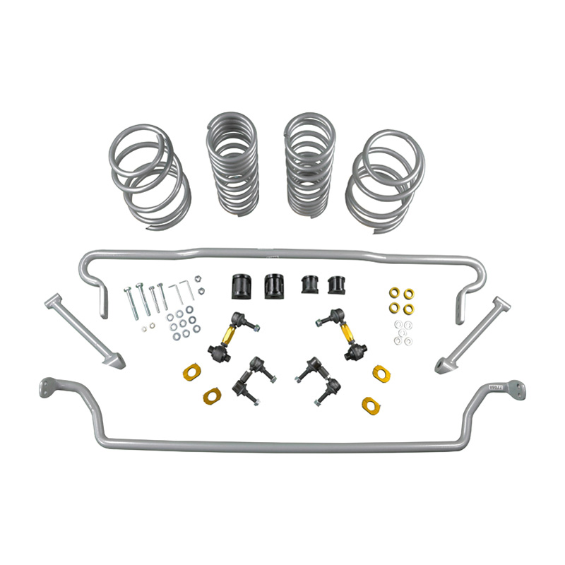Whiteline Grip-Série 1 Kit de barre stabilisatrice et de ressort d'abaissement sur mesure pour Subaru Impreza Sedan GR/Hatchback GR-GH-G3/WRX Estate/Sedan 2010-