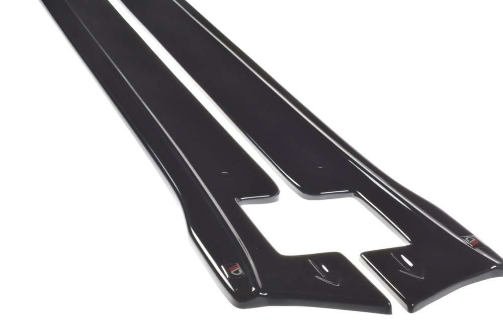Zijskirts Tesla Model X Gloss-Black