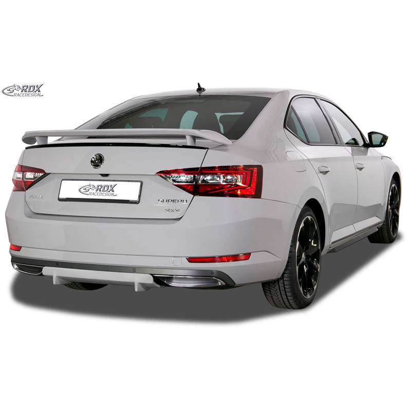 Spoiler arrière sur mesure pour Skoda Superb 3V Sedan 2015- (PUR-IHS)