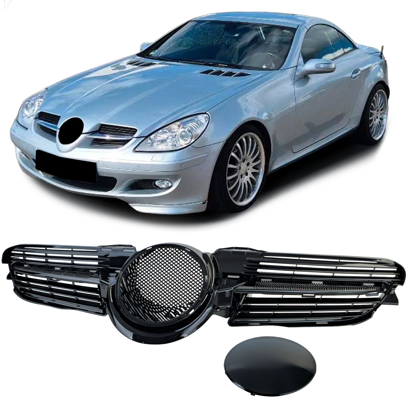 Bumper Grill SLK R174