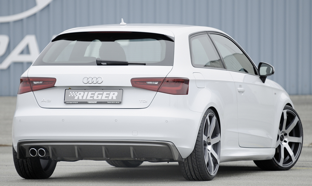 Rieger Zijskirts passend voor Audi A3 8V 2012-