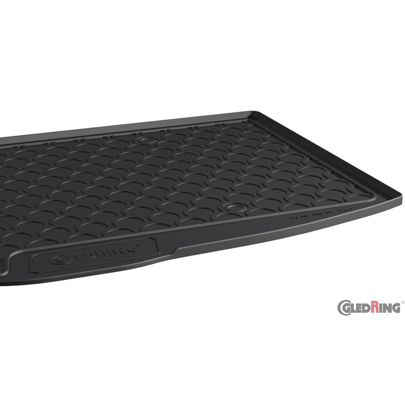 Coquille coffre-arrière Rubbasol (caoutchouc) sur mesure pour Kia Rio (YB) 5-portes 2017- (Sol en bas)