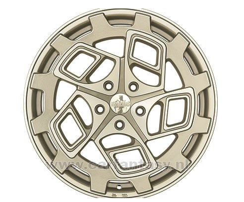 RADI8 CM9 8.5x19 5x112 45 Matte Silver / Machine Face 66,6 Velge