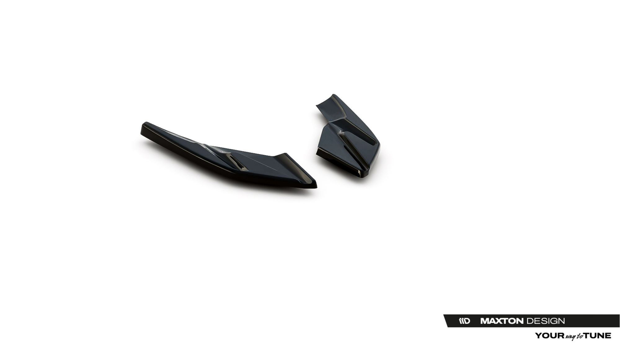 Zijdiffuser Volkswagen Golf 8 Glans Zwart