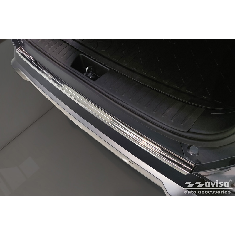 Protection de seuil arrière inox sur mesure pour Hyundai Kona II (SX2) excl. N-Line 2023-