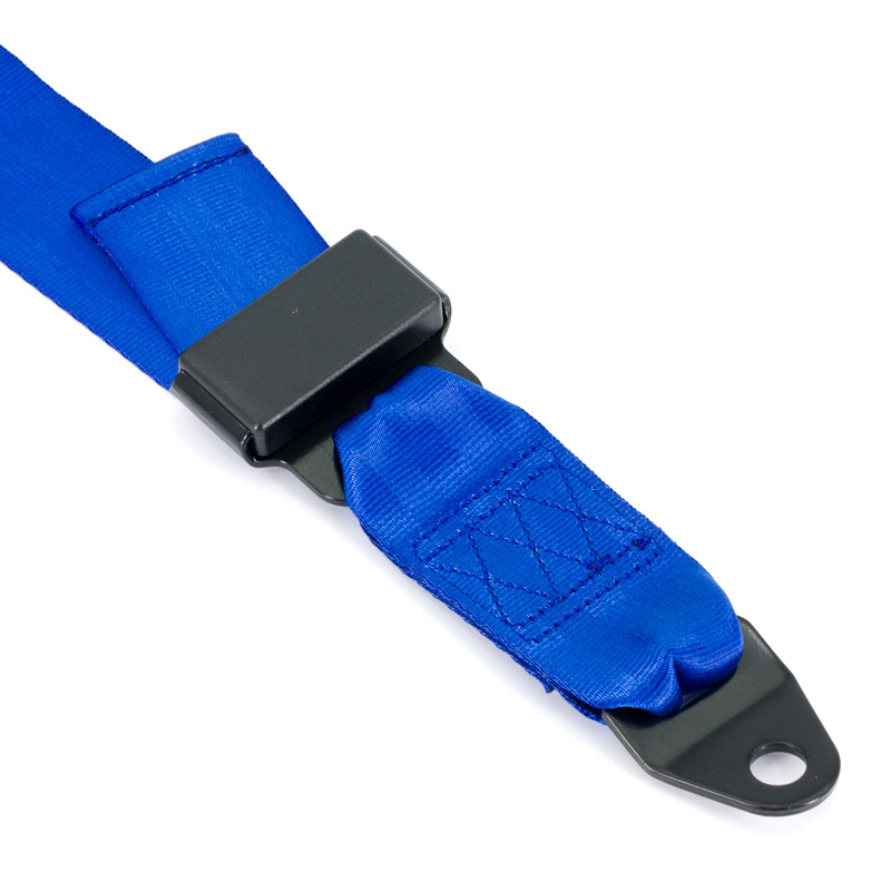 Ceinture de Sport Racing 3-Point Bleu + Homologation E (2-inch)
