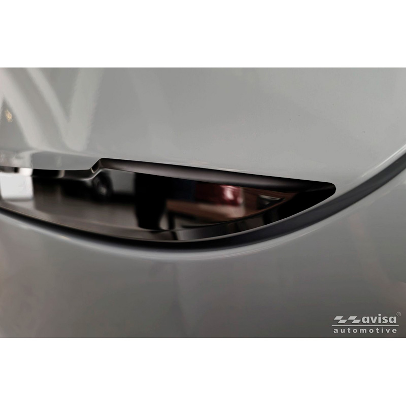 Avisa Moulure de hayon en Inox Noir Chrome sur mesure pour Mercedes-Benz GLC II (C254) Coupe 2023-