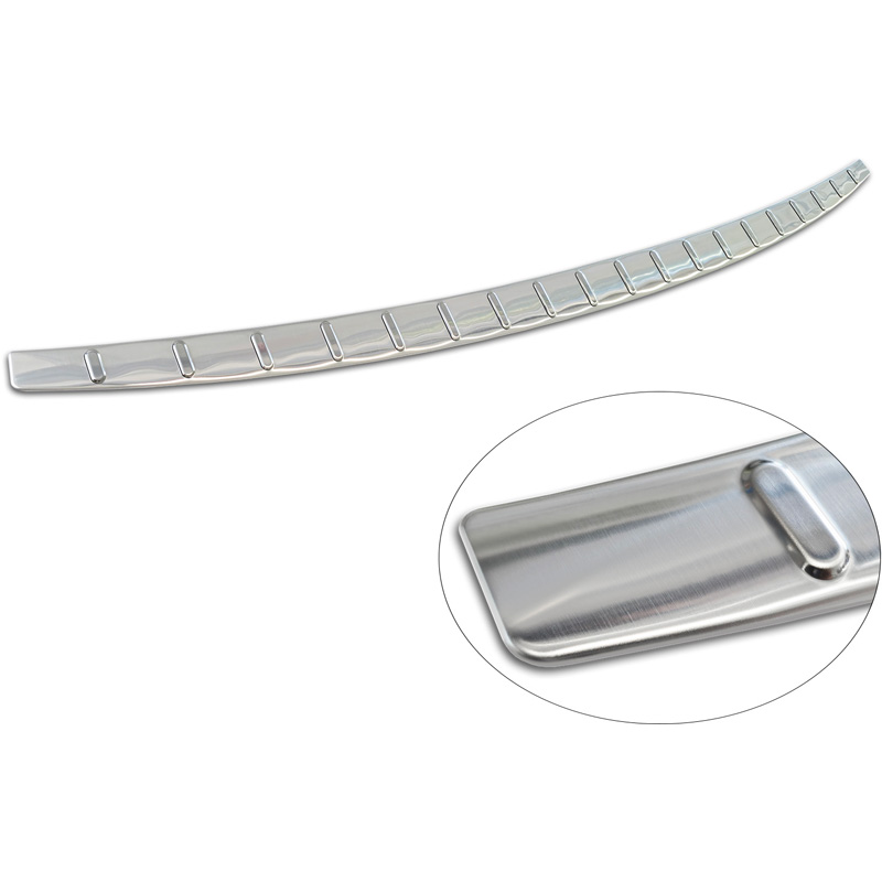 Avisa Protection de seuil arrière inox sur mesure pour Audi Q5 (GUB) 2025- 'Ribs'