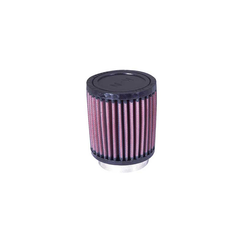 K&N Filtre à Air Universel Cylindrique 57mm raccordement, 89mm diamètre, 102mm hauteur (RU-0600)