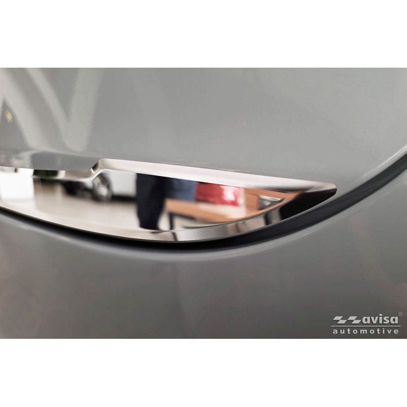 Avisa Moulure de hayon en Inox Chrome sur mesure pour Mercedes-Benz GLC II (C254) Coupe 2023-