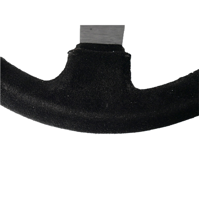 Simoni Racing Volant Universel Carrera - Suède Noir - Diamètre 320mm