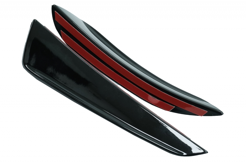 Canards Mercedes A Klasse W177 AMG Look Glans Zwart