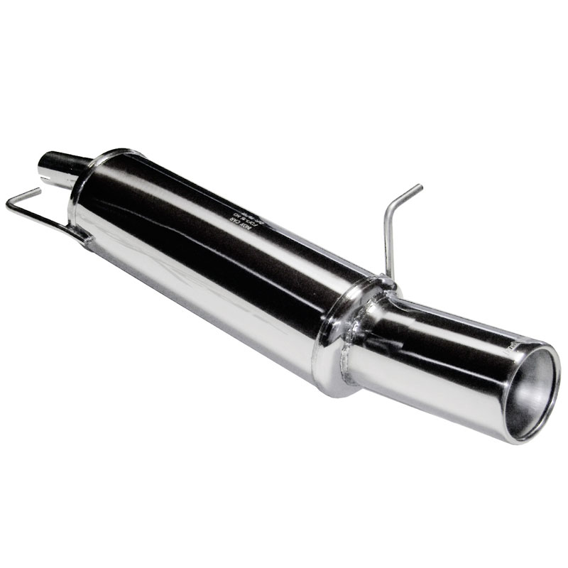 100% Inox Échappement Sport sur mesure pour Ford Fiesta 1.6 TDCi (90cv) 2002- 102mm