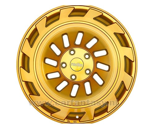 RADI8 T12 8.5/10.0x19 5x120 35 Brushed Gold 72,56 Bree