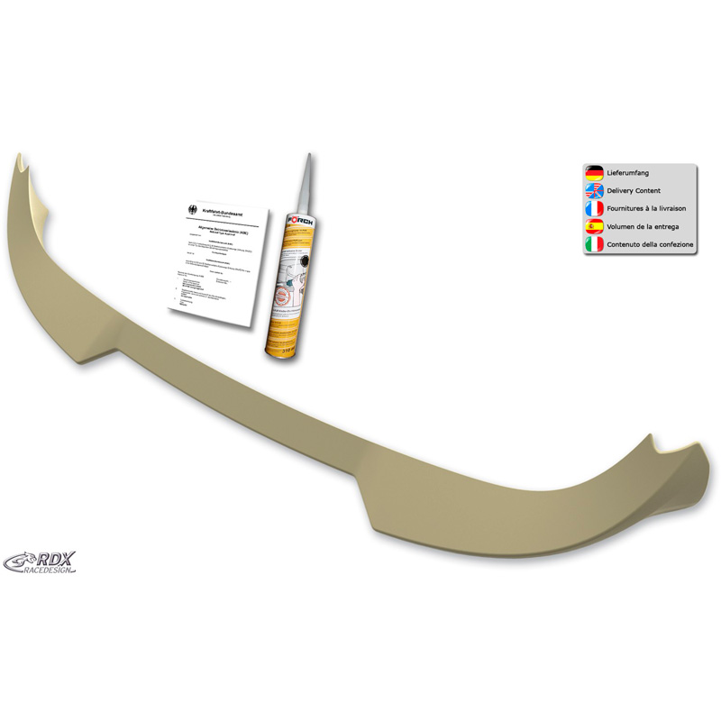 Becquet de toit sur mesure pour Volkswagen Caddy 2015-2020 (avec hayon) (PU)