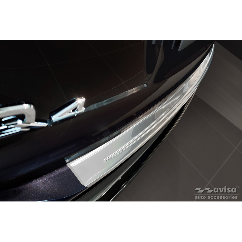 Protection de seuil arrière inox sur mesure pour Audi Q4 E-Tron 2021-