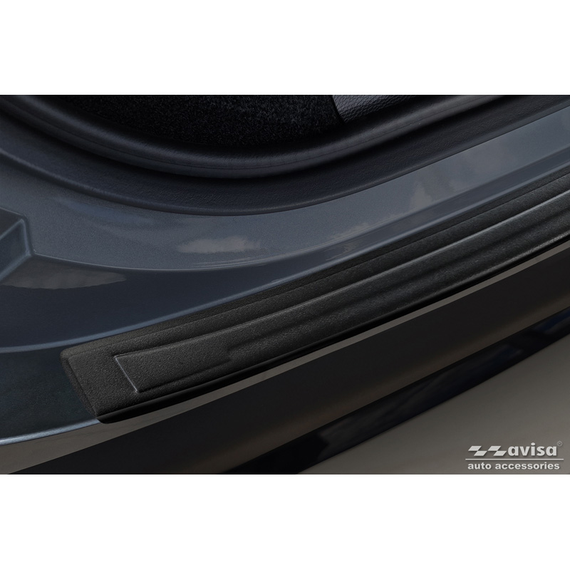 Protection de seuil arrière inox noir mat sur mesure pour BAIC Beijing 5 (X55) II 2023-