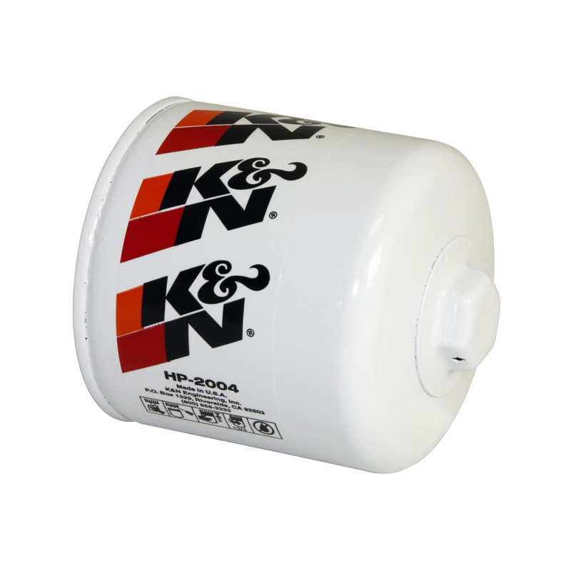 K&N Filtre à Huile - Bloc 93x102mm sur mesure pour Western Star, Freightliner, Nissan, Dodge, Chrysler, Jeep, Land Rover, Ford, Volvo (HP-2004)